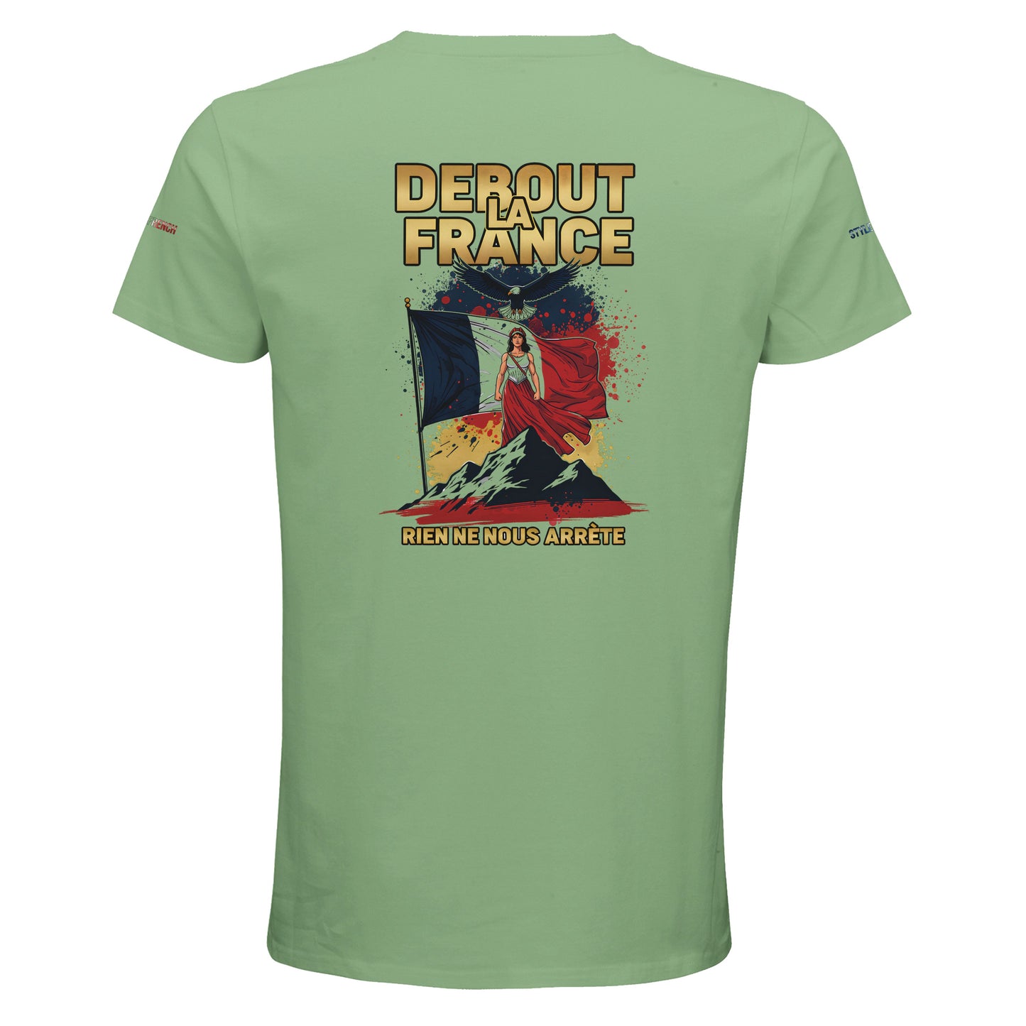 T-Shirt Damen debout la france Bio figurbetont | SOL'S Pioneer Men 03565