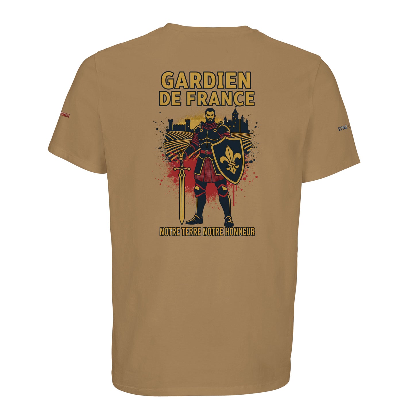 T-Shirt für Herren Frankreich Torwart Baumwolle in Bio-Umstellung | SOL'S Legend 03981