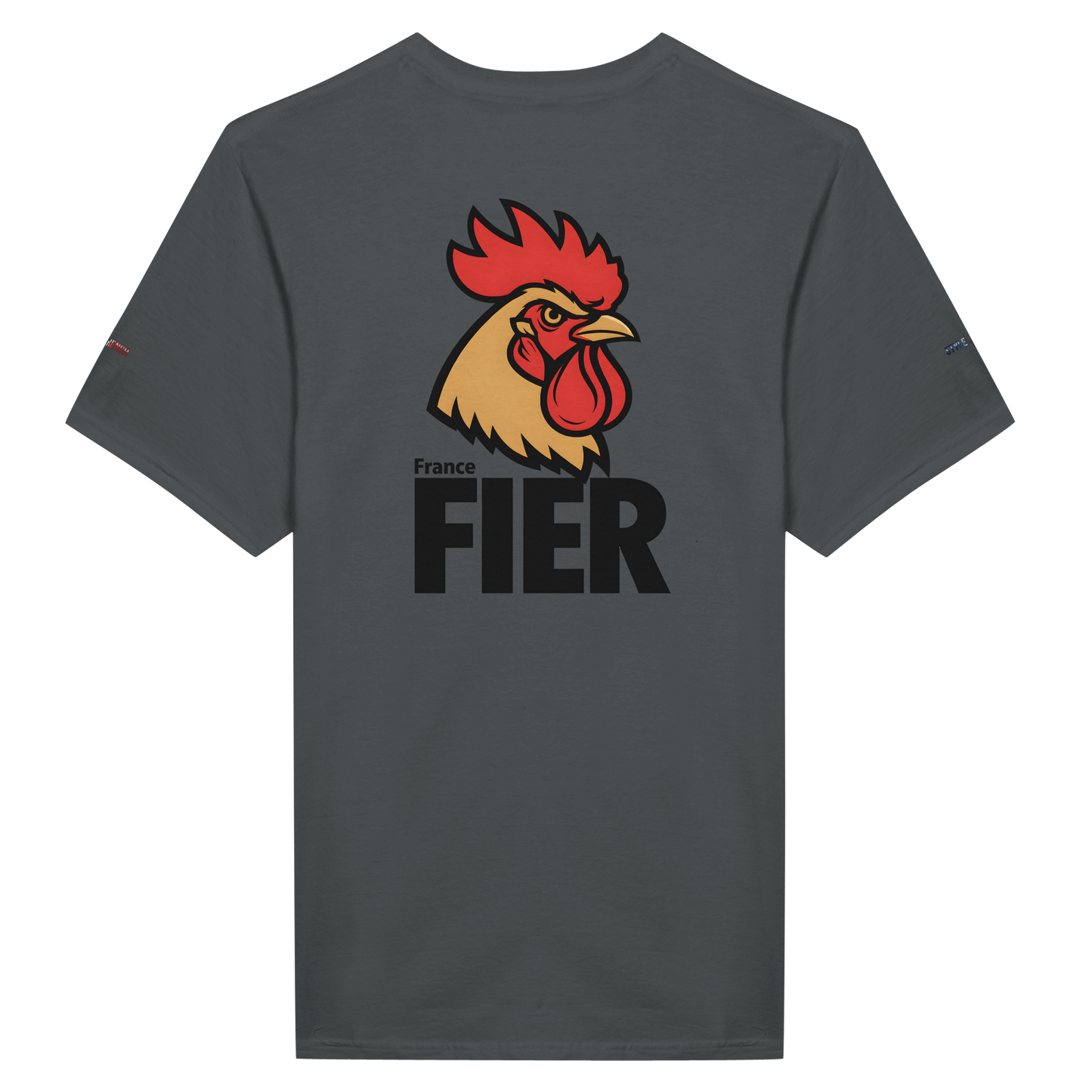 T-Shirt Herren Frankreich stolz klassischer Rundhalsausschnitt | Gildan® 64000