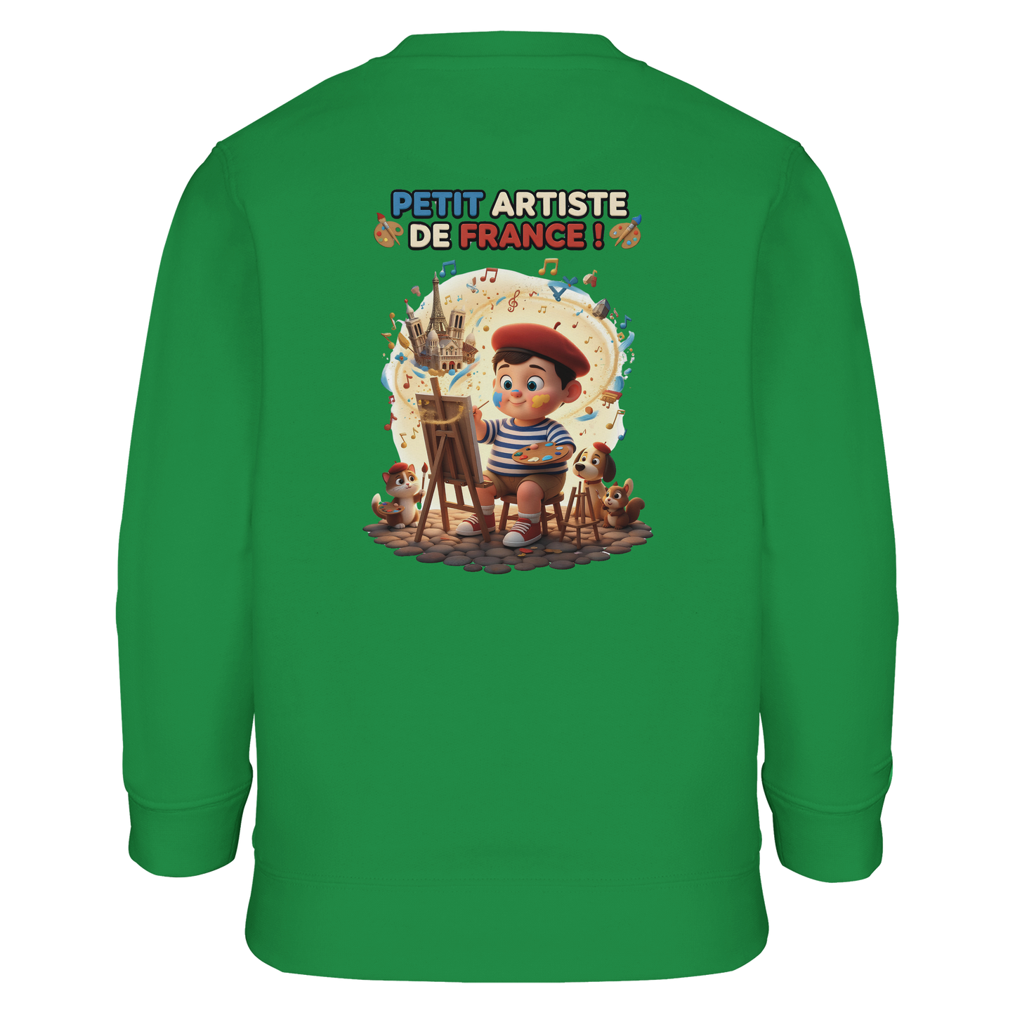 Kids Sweatshirt boy little artist from France | SOL'S Columbia Kids 04239