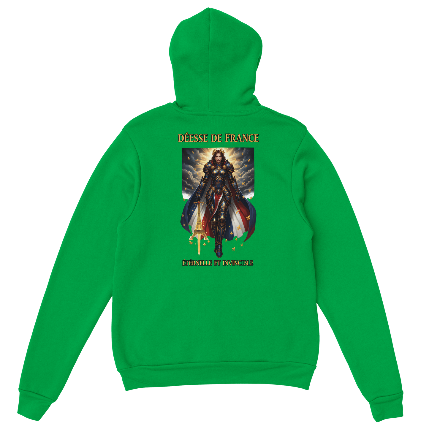Damen-Kapuzenpullover „French Goddess“ im klassischen French-Stil | Gildan® 18500