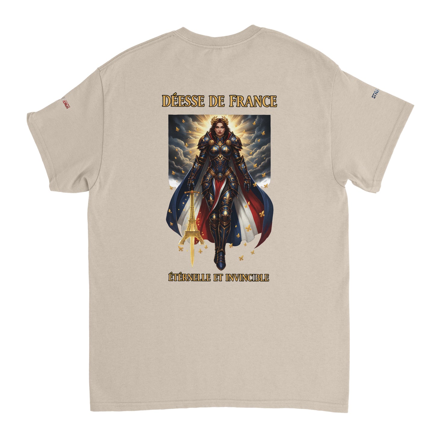 Women's Goddess of France Thick Crewneck T-Shirt | Gildan® 5000
