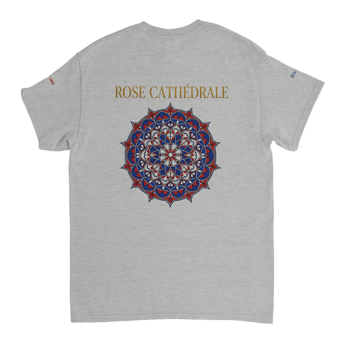 Damen T-Shirt, rosa, Kathedrale, dick, Rundhals | Gildan® 5000
