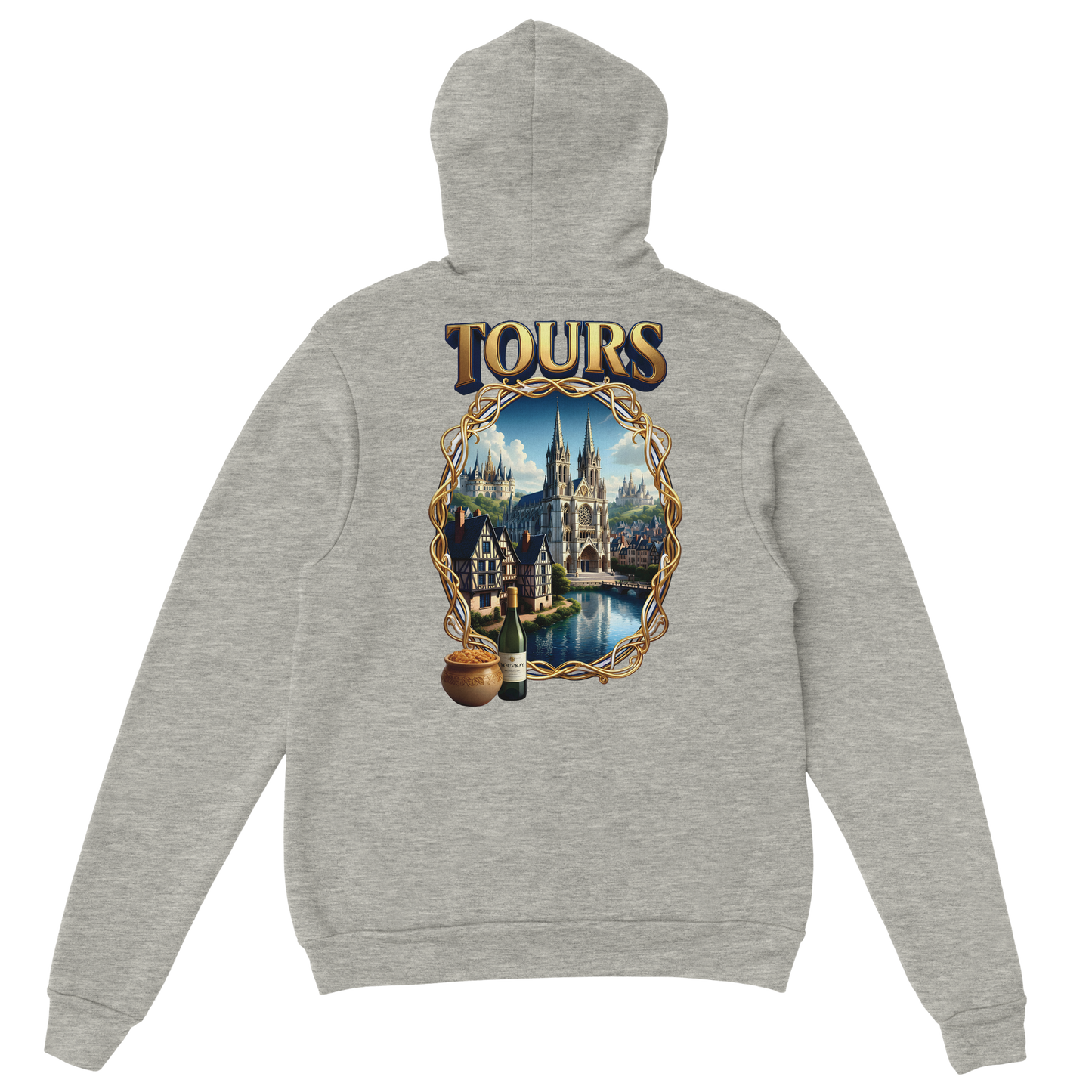 Unisex Tours city of France classic hoodie | Gildan® 18500
