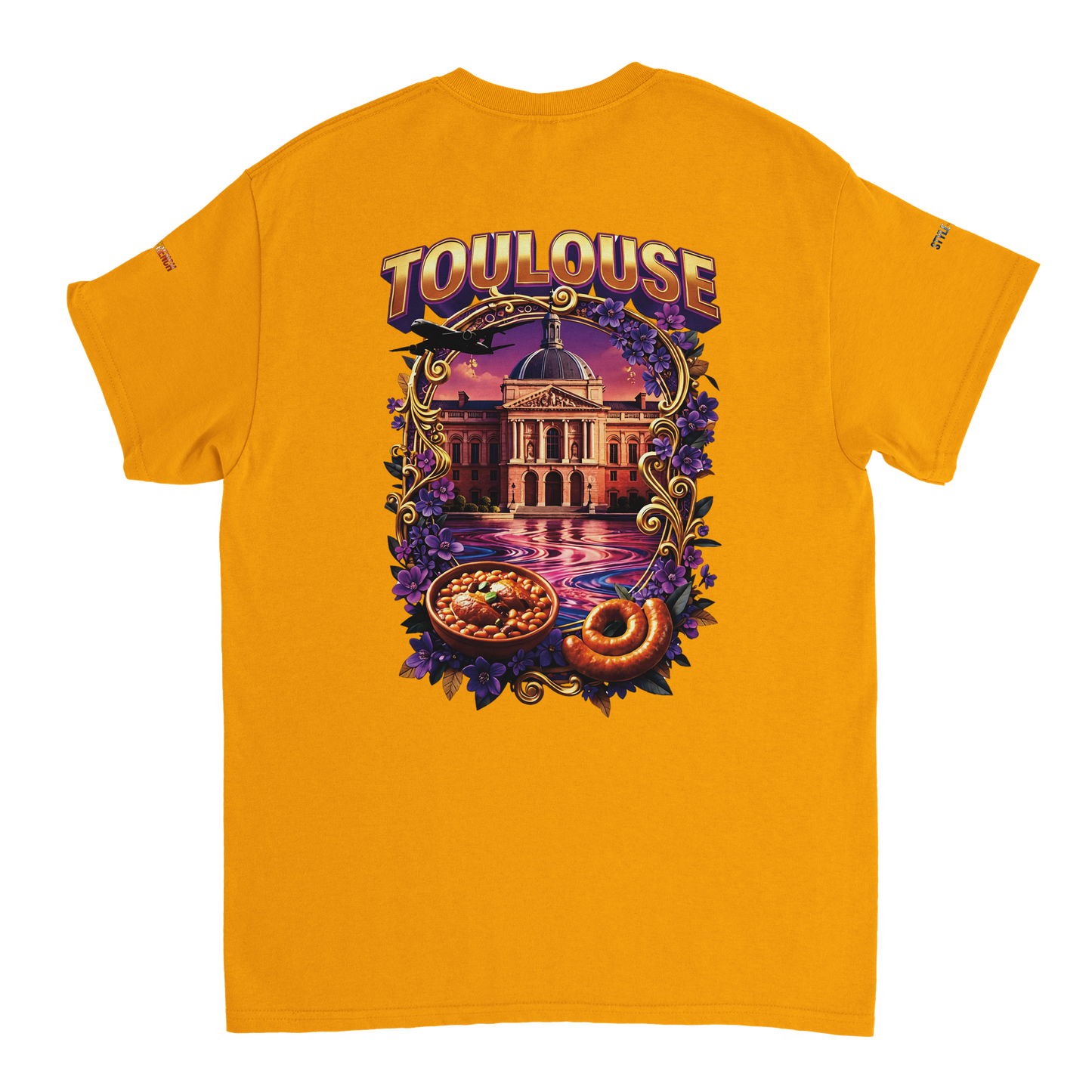 - Unisex Toulouse city of France heavy crewneck t-shirt | Gildan® 5000