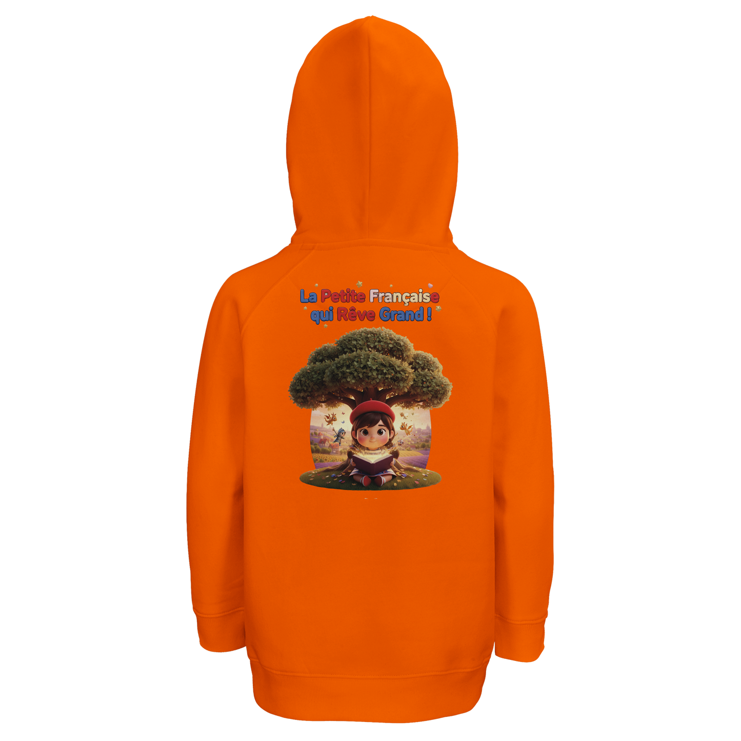 Mädchen-Hoodie französischer Stil „la petite française qui rêve grand“ bio | SOL'S Stellar Kids 03576
