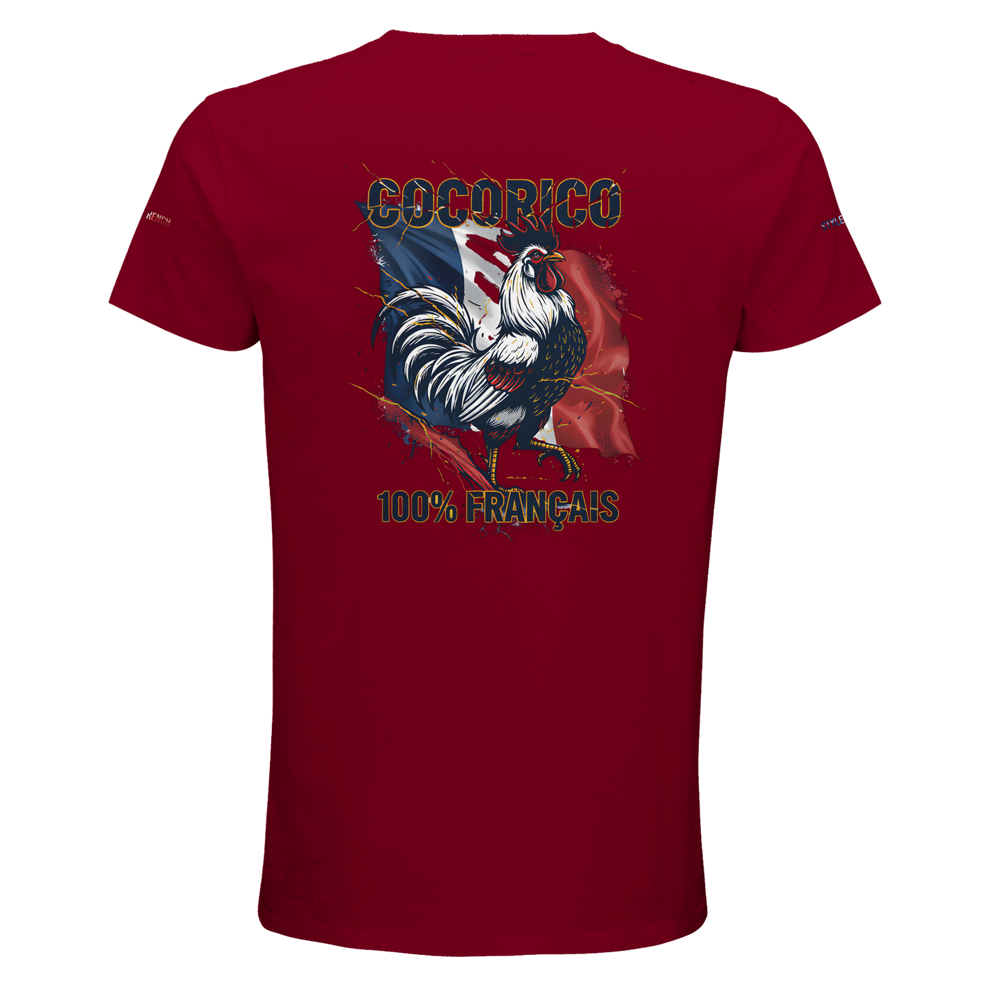 T-Shirt cocorico Herren French-Style Bio, tailliert | SOL'S Pioneer Men 03565