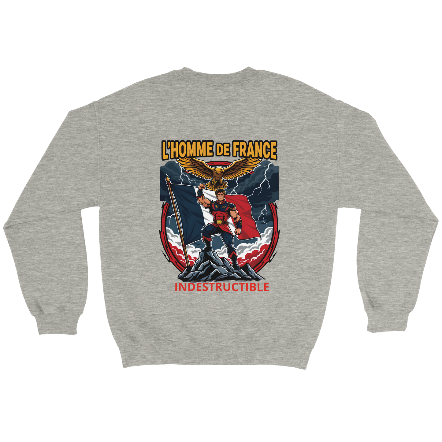 Men's French Classic Crewneck Sweatshirt | Gildan® 18000