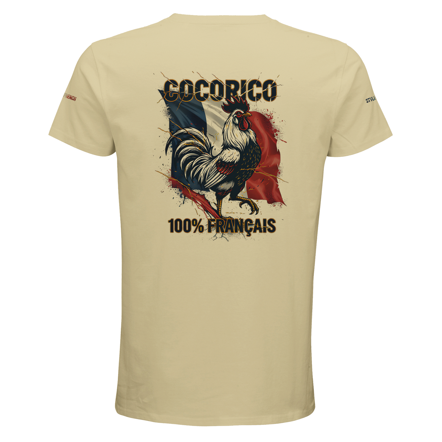 T-Shirt cocorico Herren French-Style Bio, tailliert | SOL'S Pioneer Men 03565