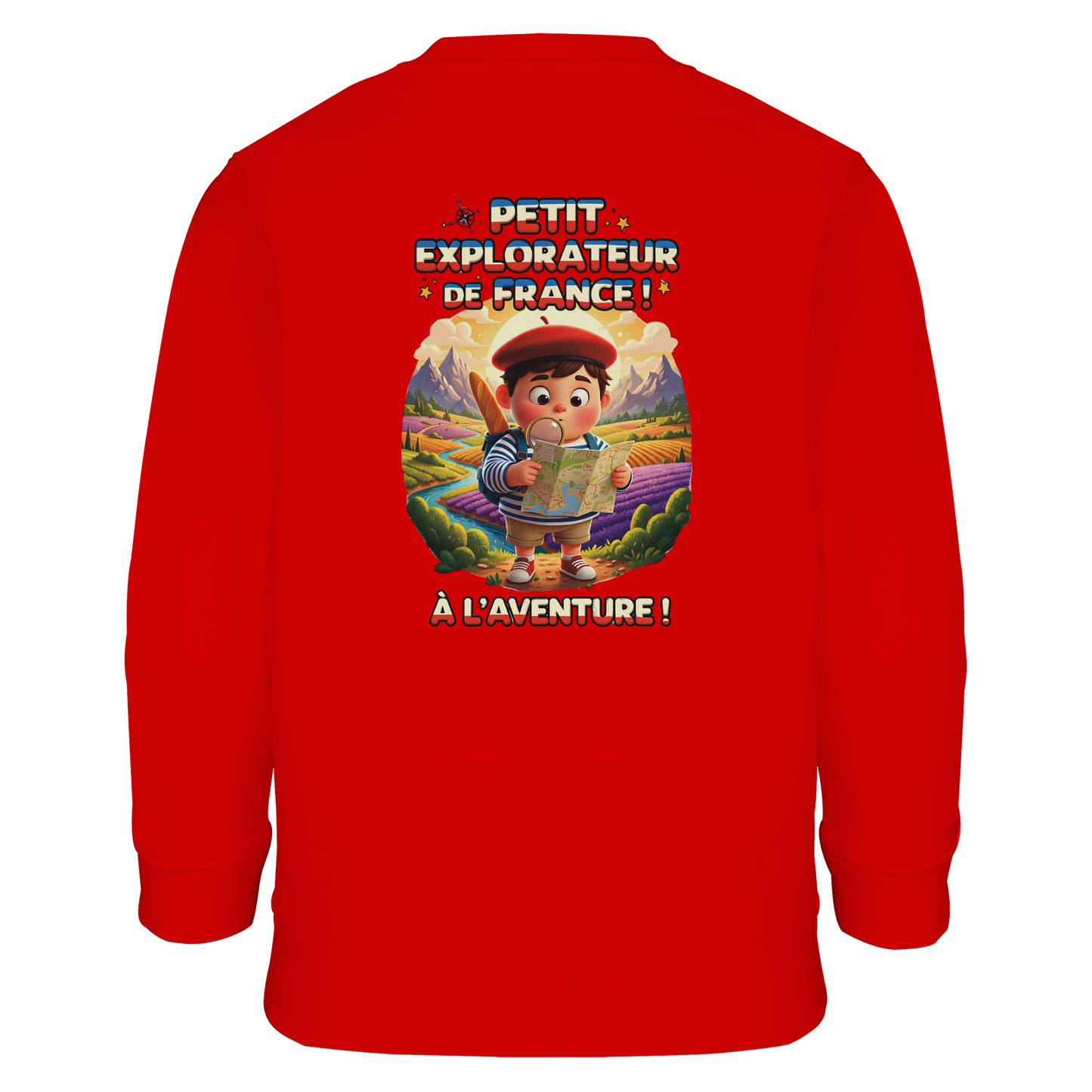 Boy's Little Explorer sweatshirt, French style, recycled blend | SOL'S Columbia Kids 04239