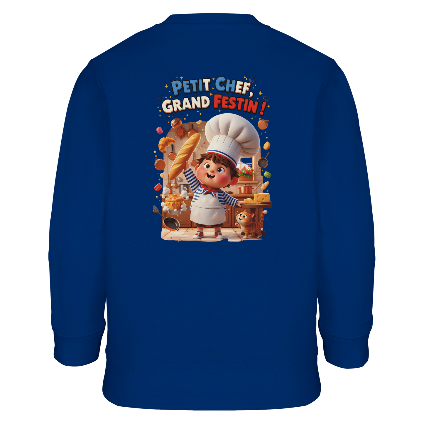 Boys' Little Chef Big Feast Recycled Blend Sweatshirt | SOL'S Columbia Kids 04239