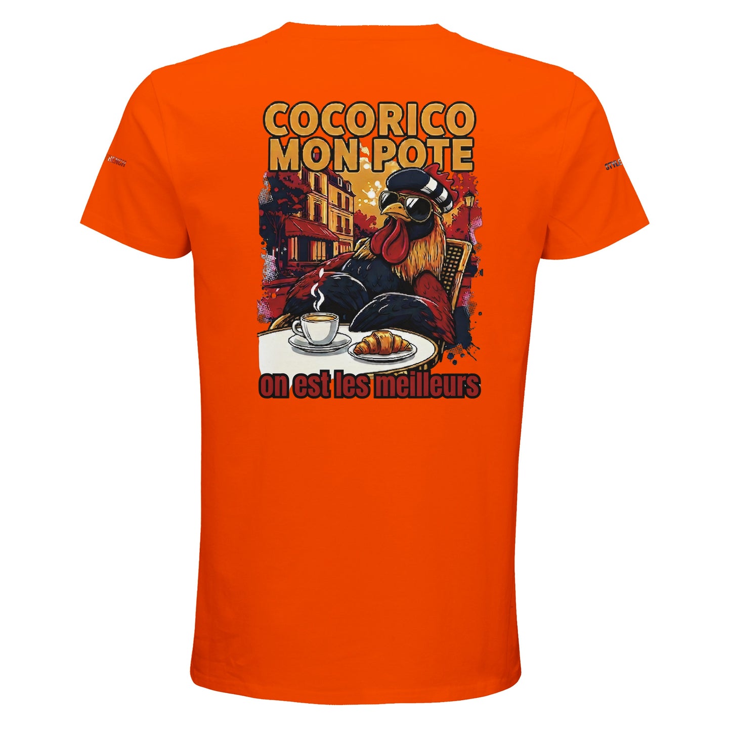 T-Shirt Cocorico Wir sind die Besten  Herren French Style  Bio Fitted | SOL'S Pioneer Men 03565