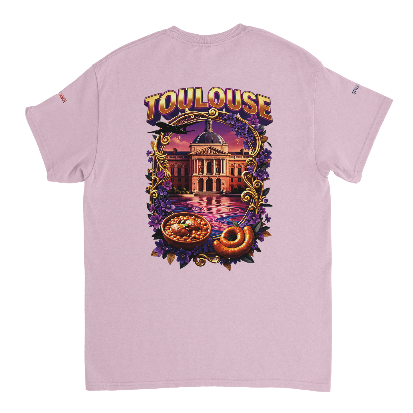 - Unisex Toulouse city of France heavy crewneck t-shirt | Gildan® 5000