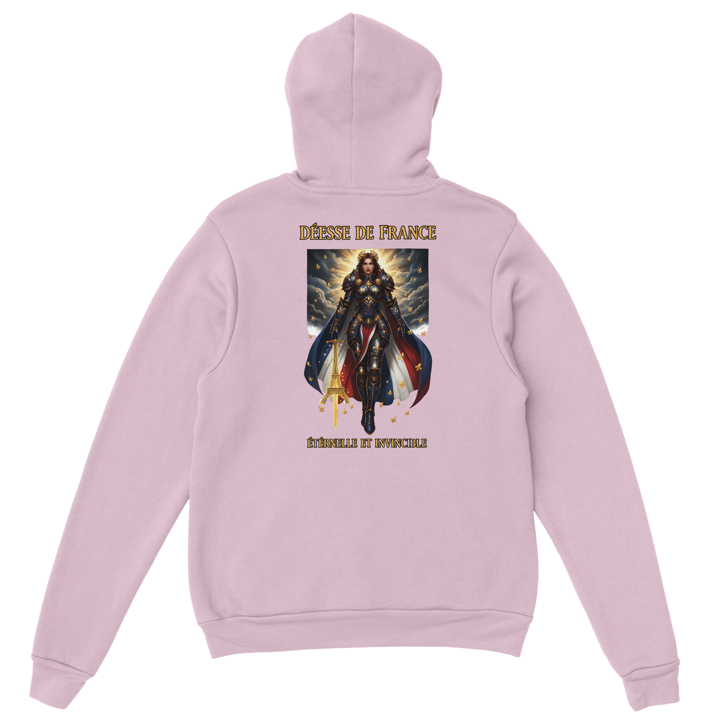 Damen-Kapuzenpullover „French Goddess“ im klassischen French-Stil | Gildan® 18500