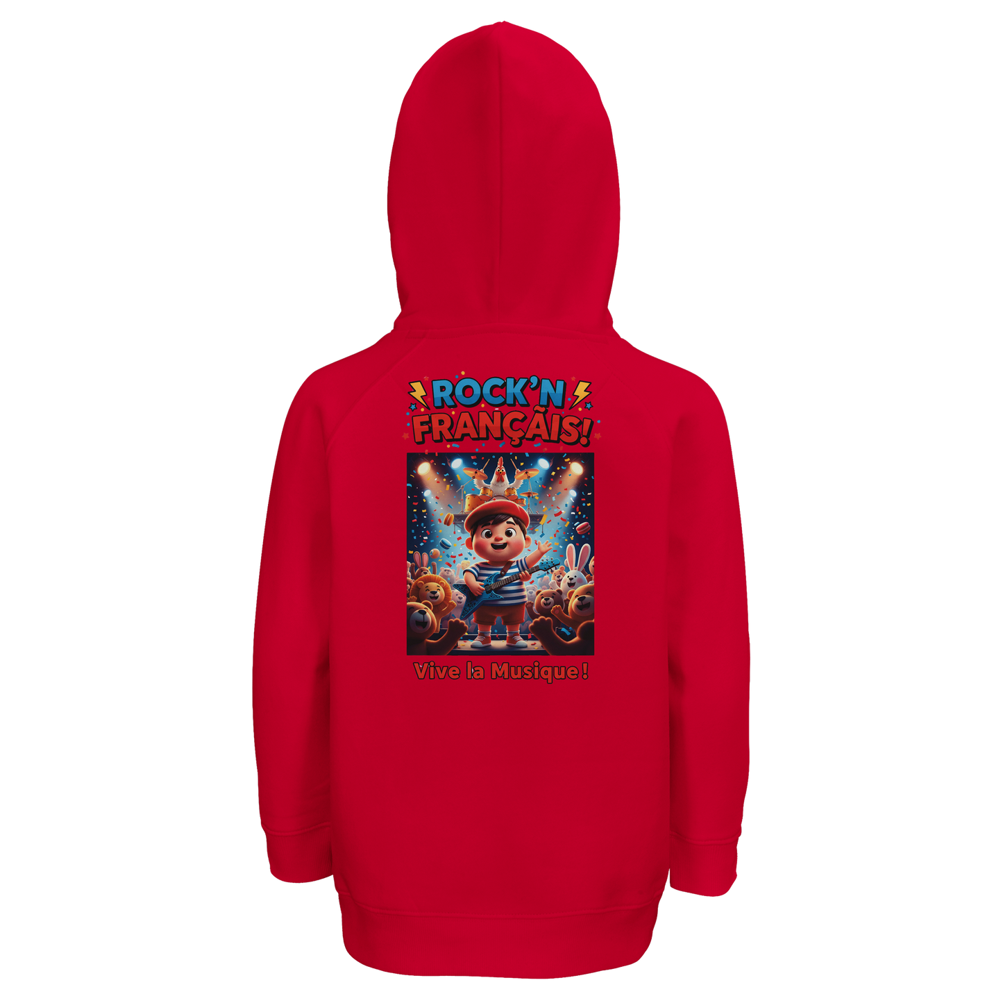 Hoodie für Jungen "rock'n français" bio | SOL'S Stellar Kids 03576