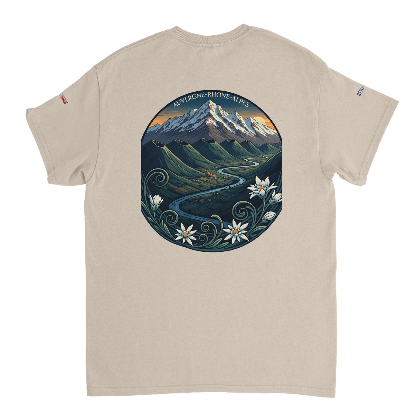 Auvergne-Rhône-Alpes Unisex Heavy Cotton T-Shirt | Gildan® 5000