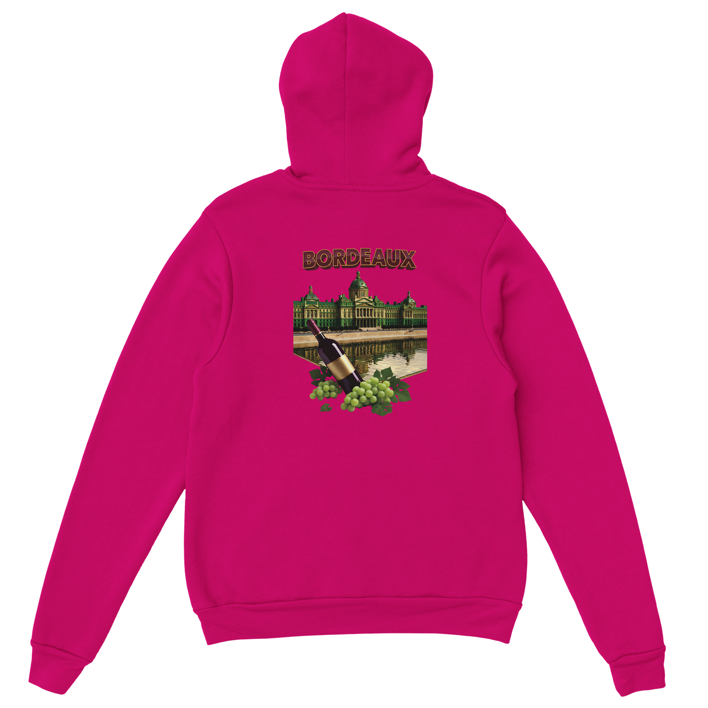 Unisex-Hoodie Bordeaux Stadt Frankreich klassisch | Gildan® 18500