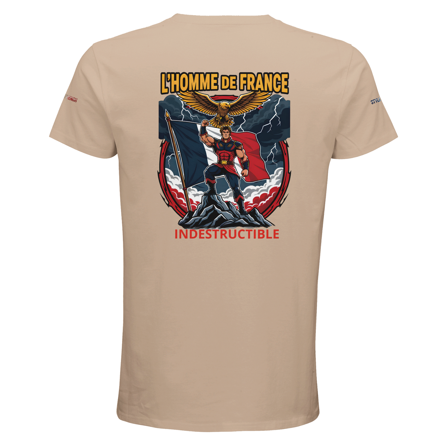Men's French Style Organic Fitted T-shirt | SOL'S Pioneer Men 03565