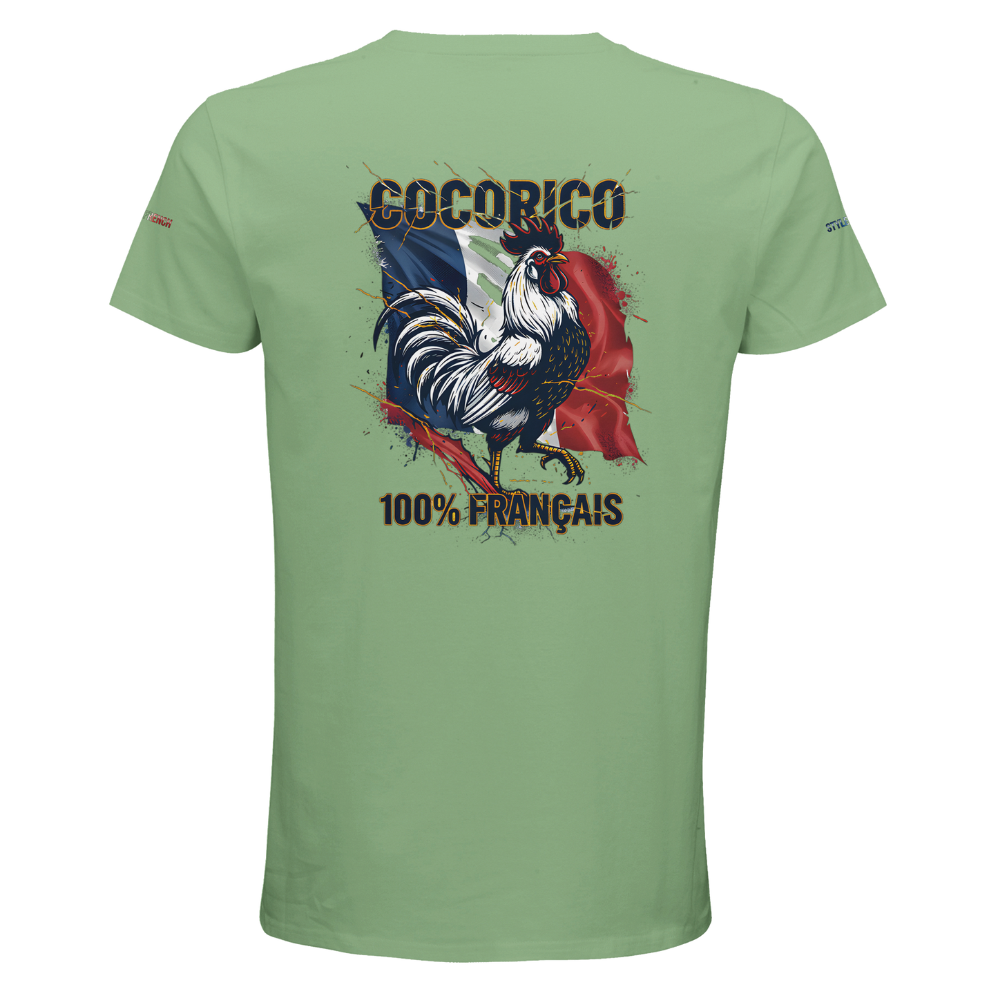 T-Shirt cocorico Herren French-Style Bio, tailliert | SOL'S Pioneer Men 03565