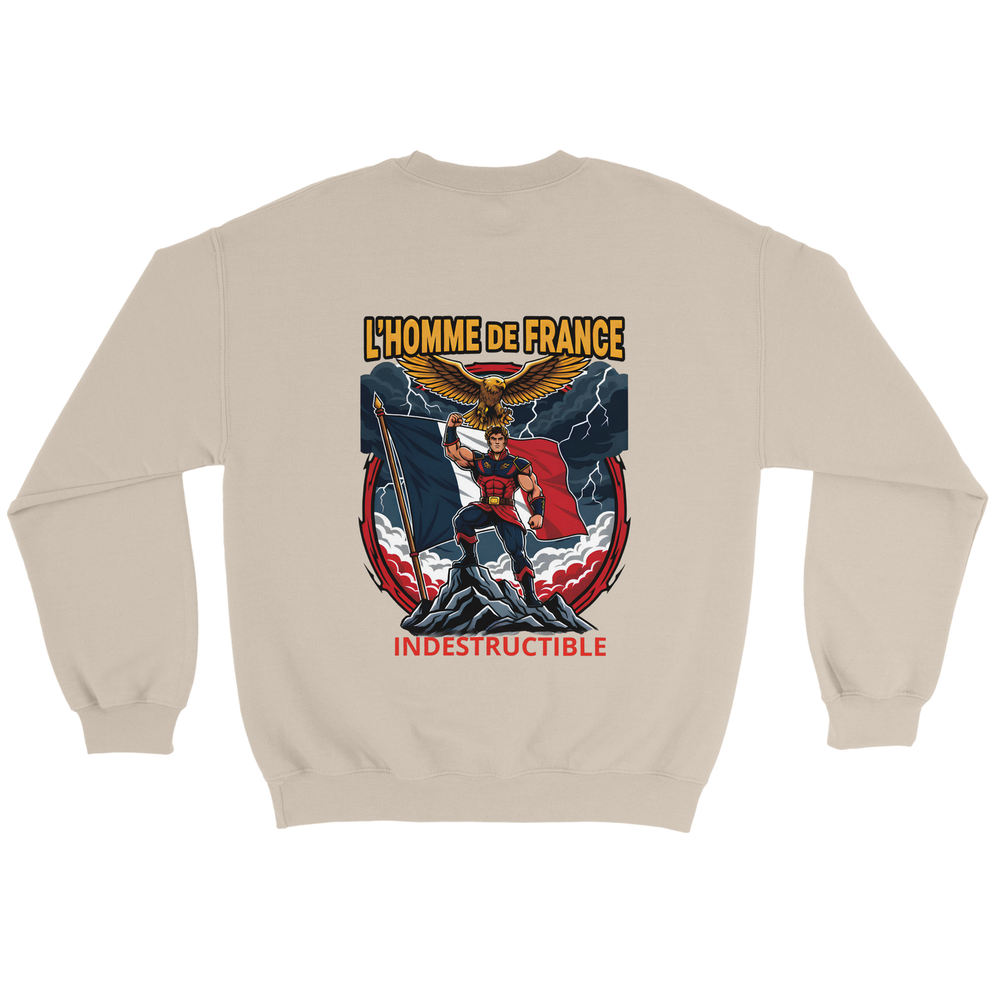 Men's French Classic Crewneck Sweatshirt | Gildan® 18000