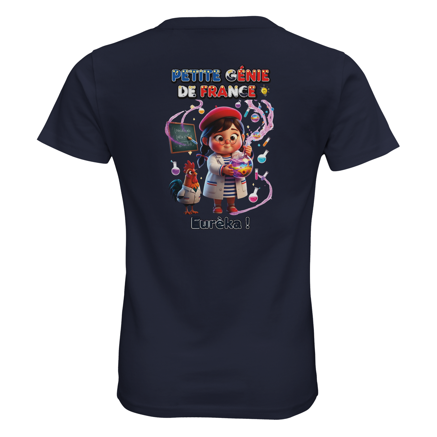 T-Shirt Mädchen „Kleines Genie aus Frankreich“ Bio | SOL'S Pioneer Kids 03578