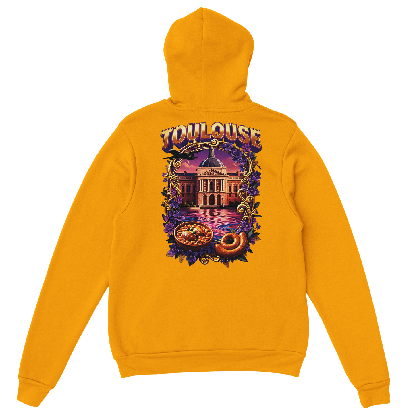 Unisex-Kapuzenpullover Toulouse Stadt Frankreich klassisch | Gildan® 18500