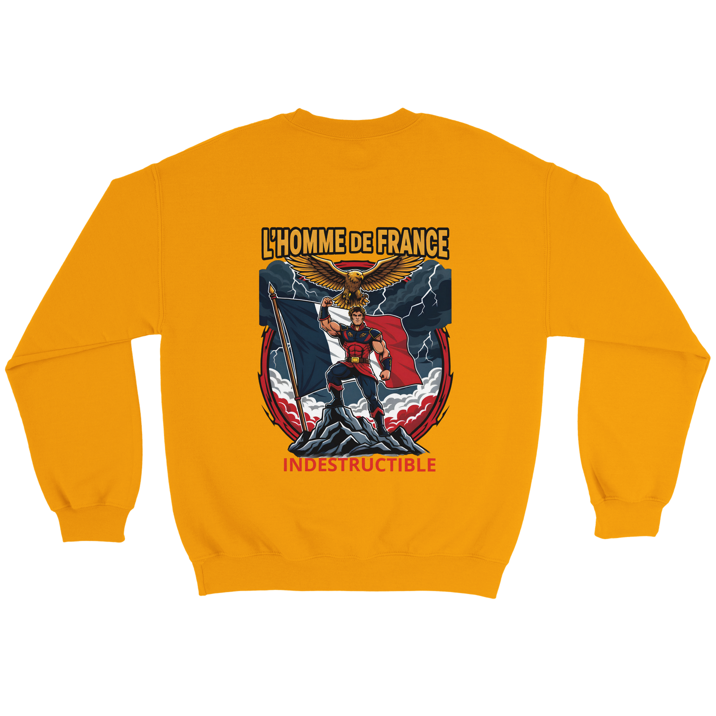 Men's French Classic Crewneck Sweatshirt | Gildan® 18000