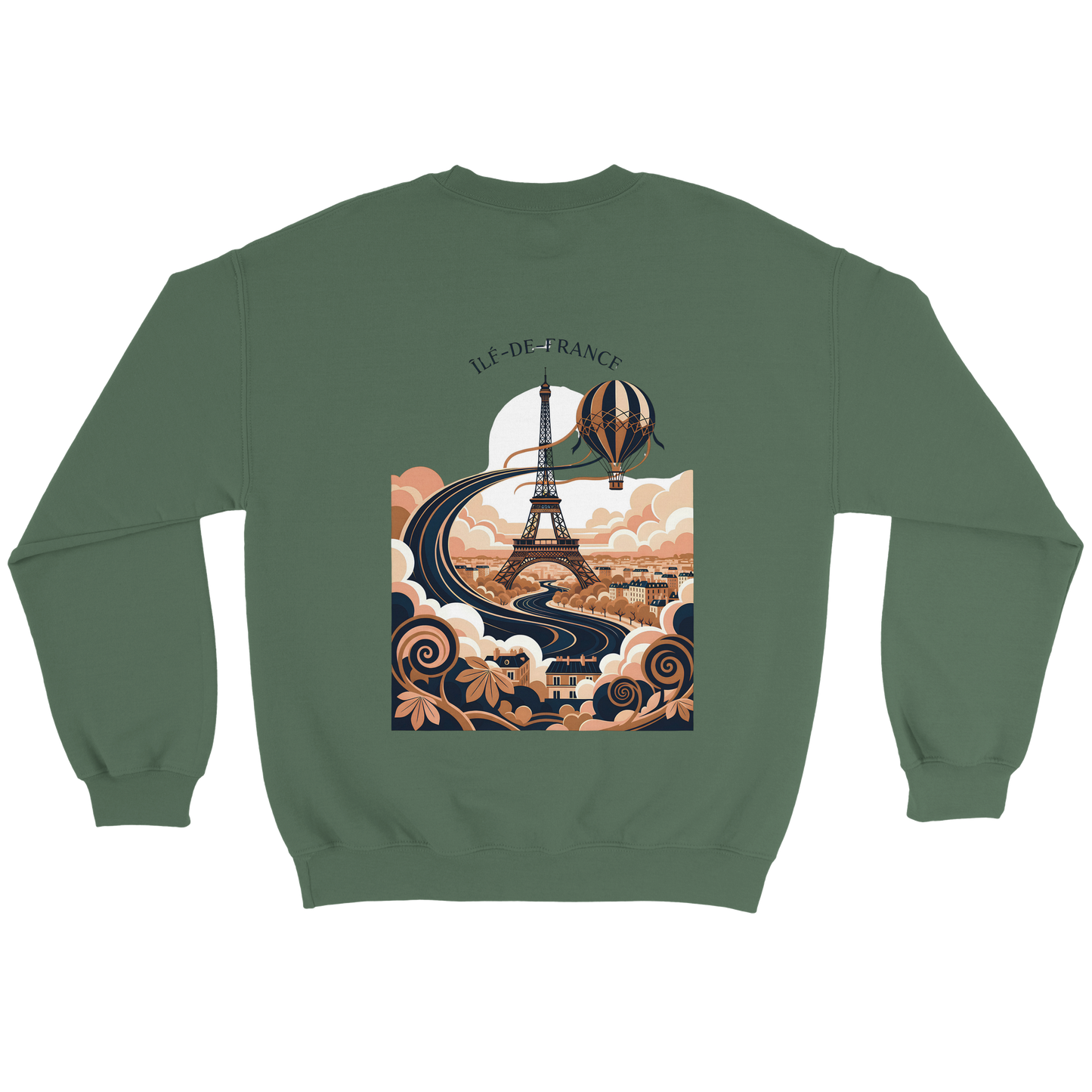 Ile de France Unisex Classic Crewneck Sweatshirt | Gildan® 18000