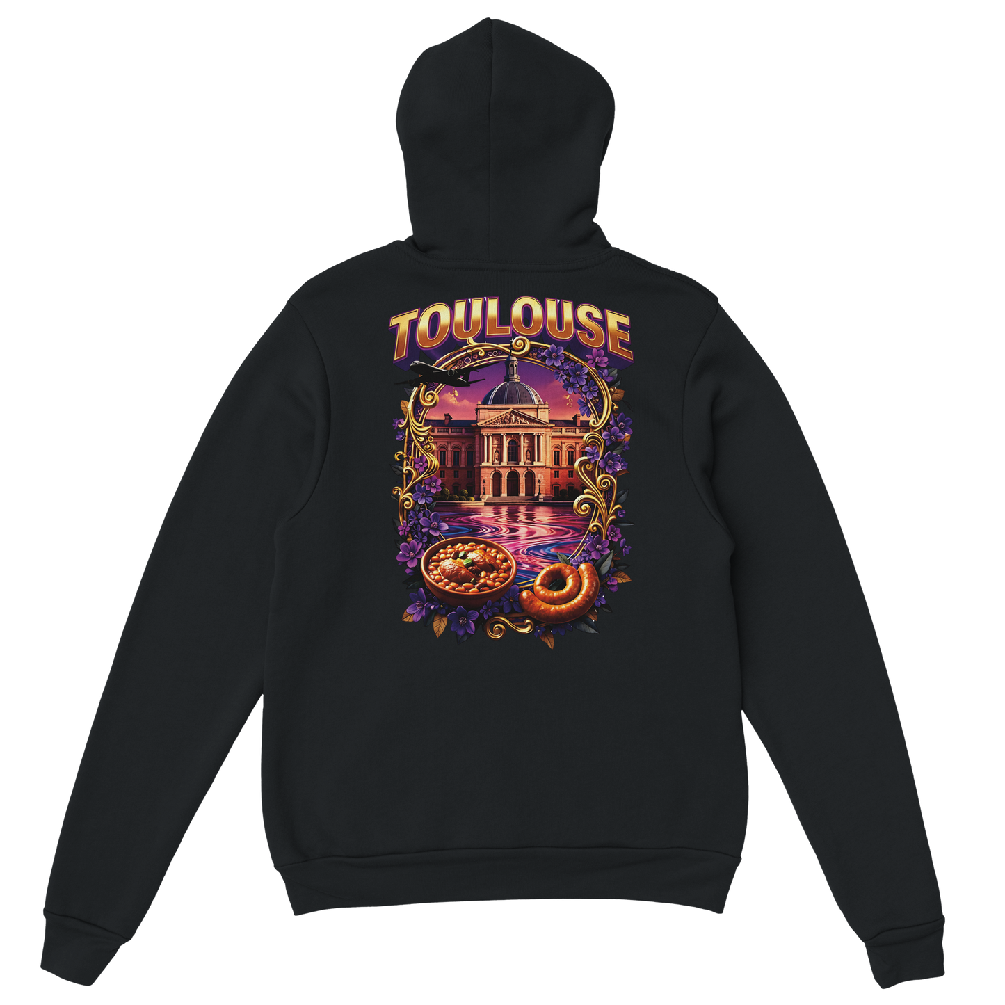 Unisex-Kapuzenpullover Toulouse Stadt Frankreich klassisch | Gildan® 18500