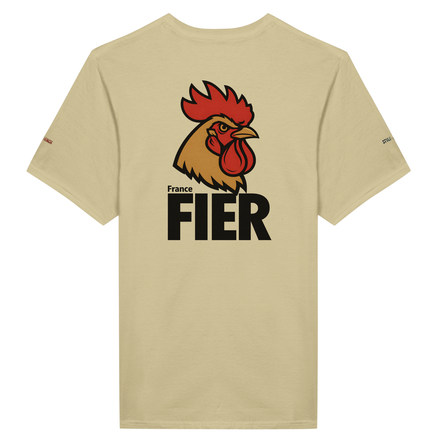 T-Shirt Herren Frankreich stolz klassischer Rundhalsausschnitt | Gildan® 64000