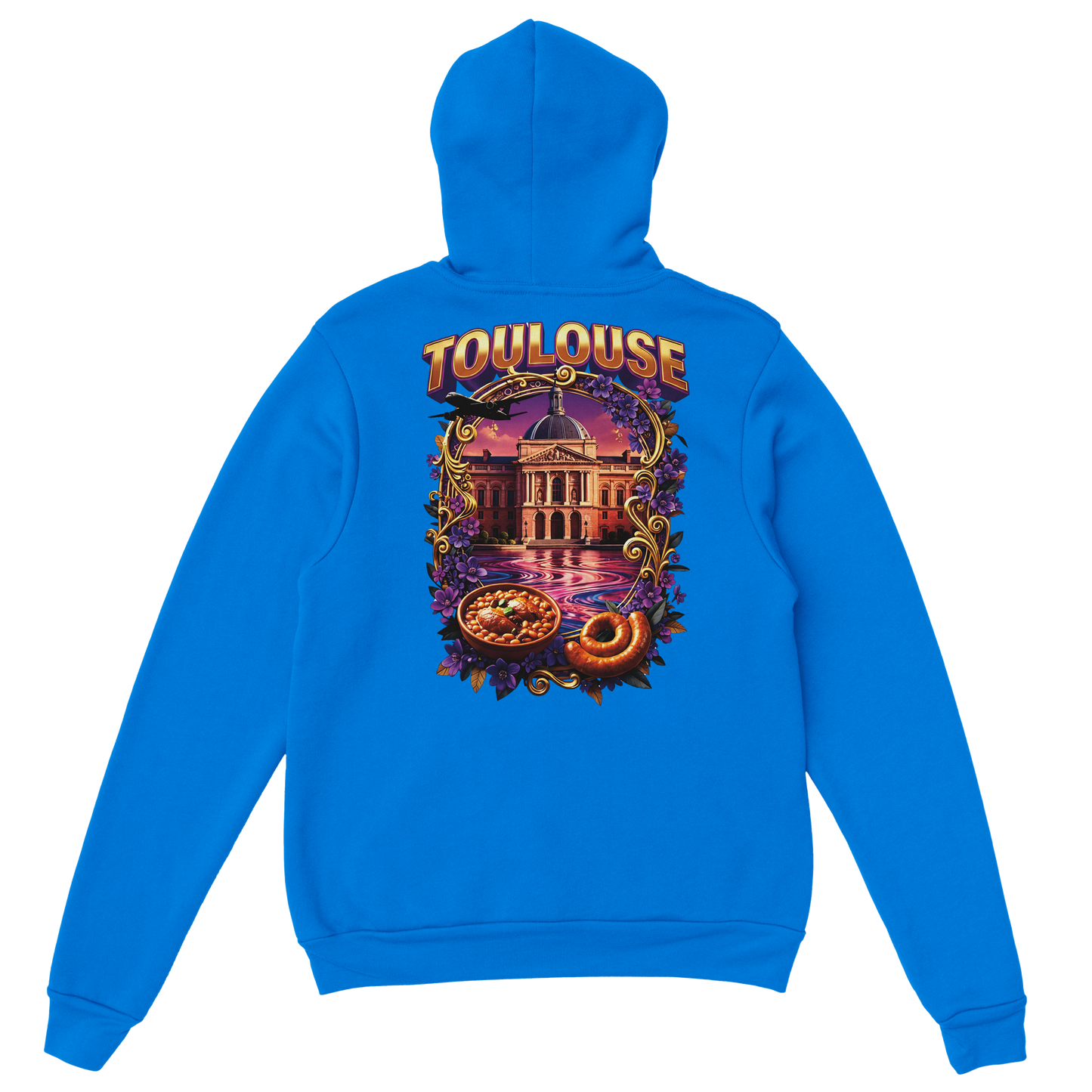 Unisex-Kapuzenpullover Toulouse Stadt Frankreich klassisch | Gildan® 18500