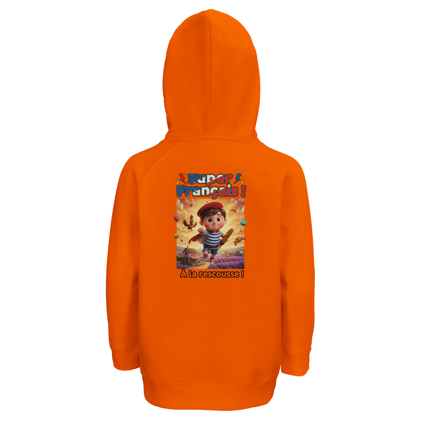Kapuzenpullover Jungen Bio Super Français | SOL'S Stellar Kids 03576