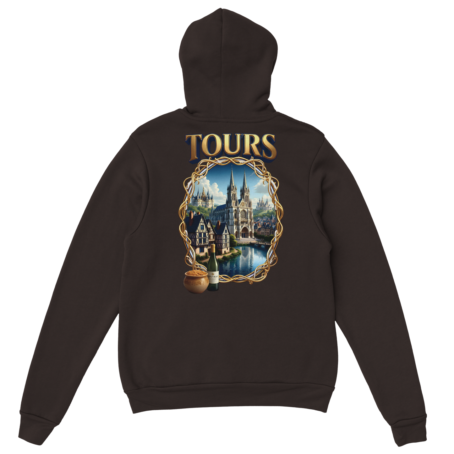 Unisex Tours city of France classic hoodie | Gildan® 18500