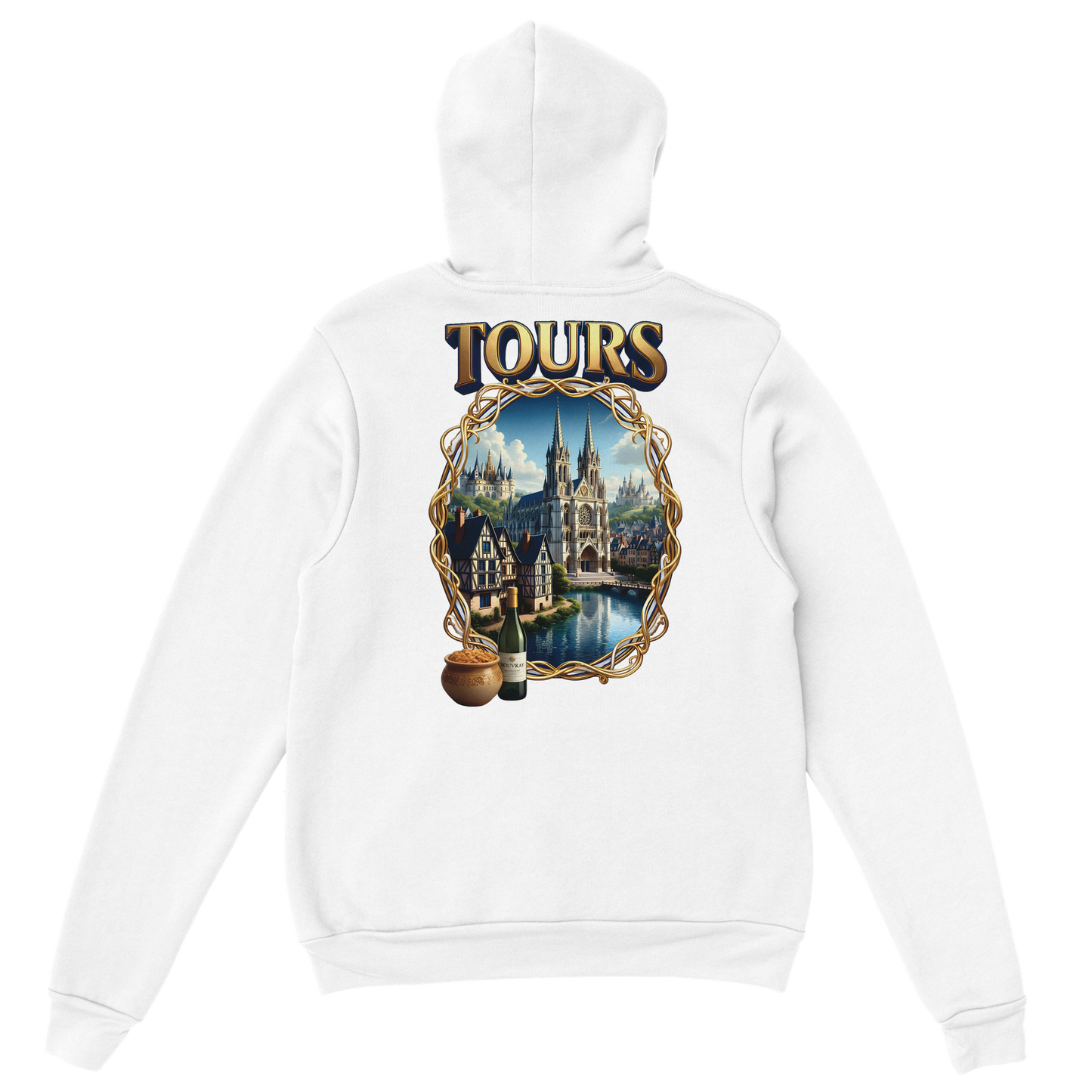Unisex Tours city of France classic hoodie | Gildan® 18500