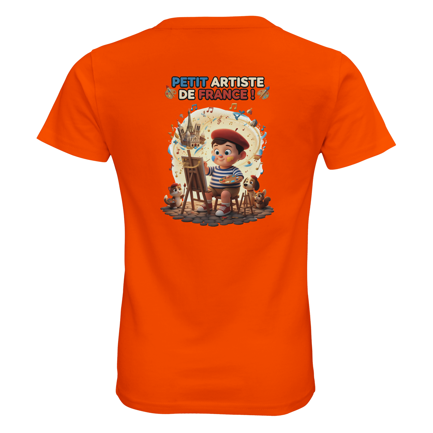 T-Shirt Junge kleiner Künstler aus Frankreich | SOL'S Pioneer Kids 03578