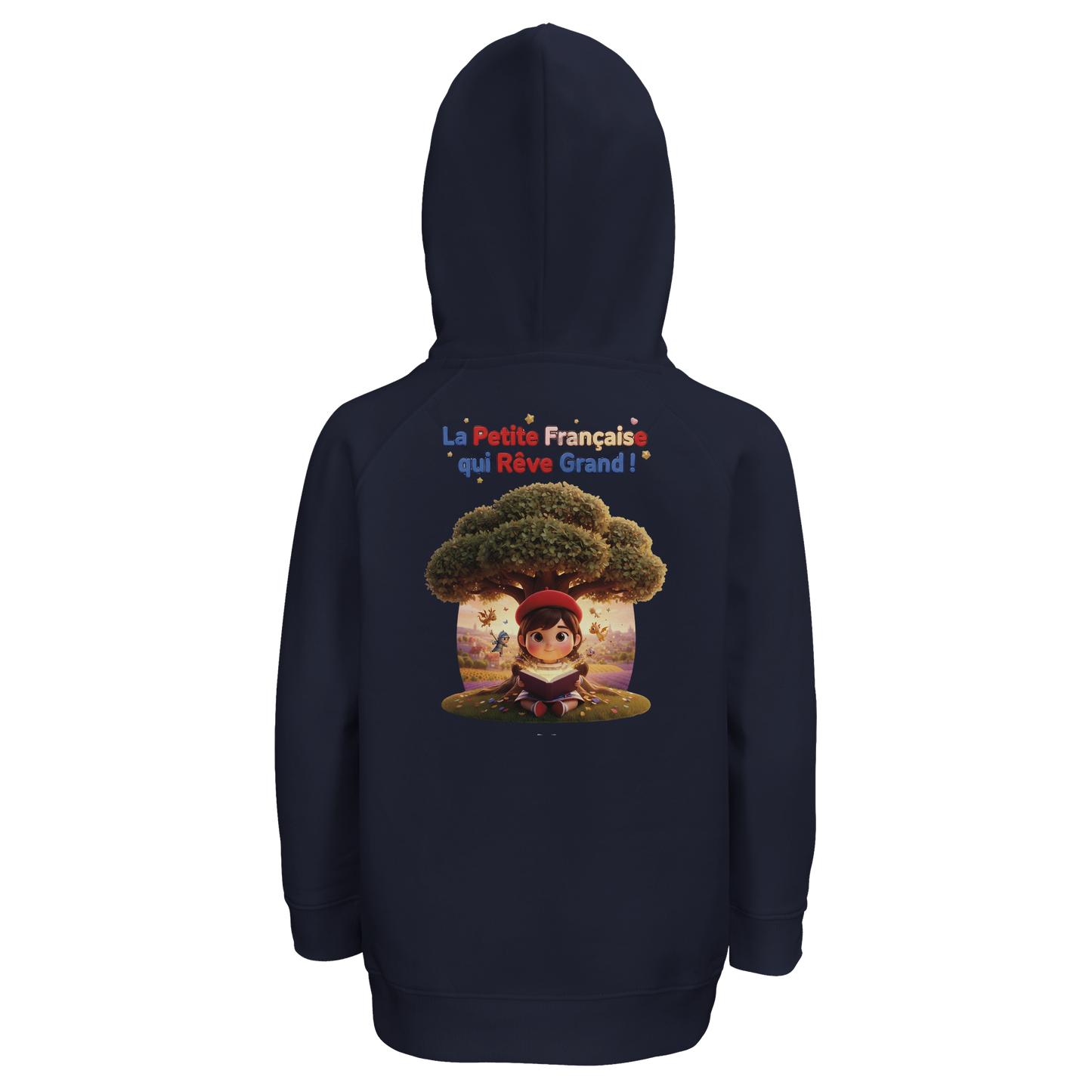 Mädchen-Hoodie französischer Stil „la petite française qui rêve grand“ bio | SOL'S Stellar Kids 03576