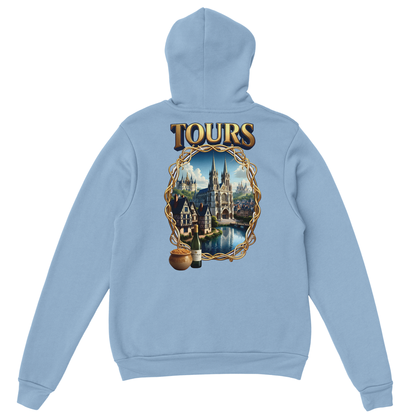 Unisex Tours city of France classic hoodie | Gildan® 18500