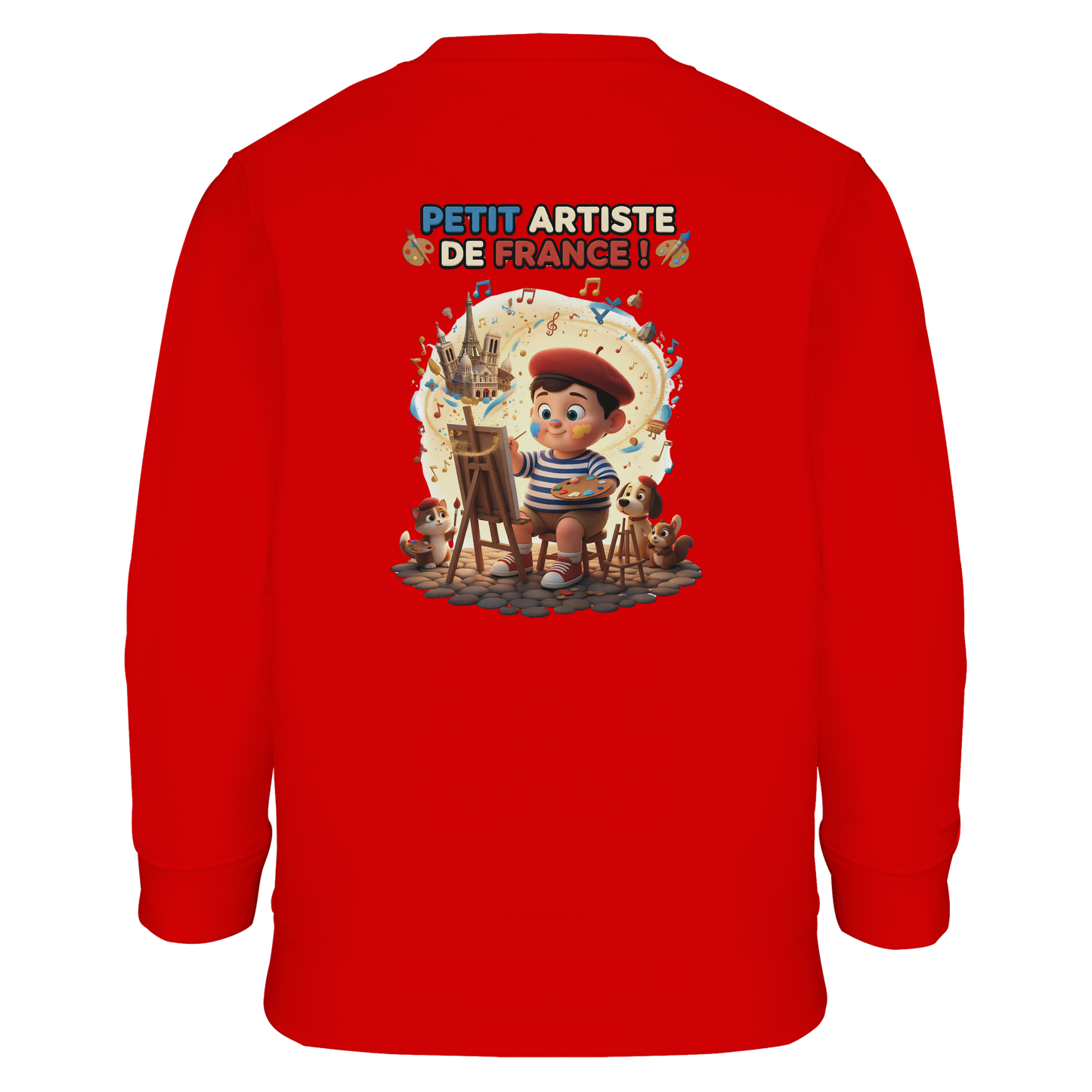 Kids Sweatshirt boy little artist from France | SOL'S Columbia Kids 04239