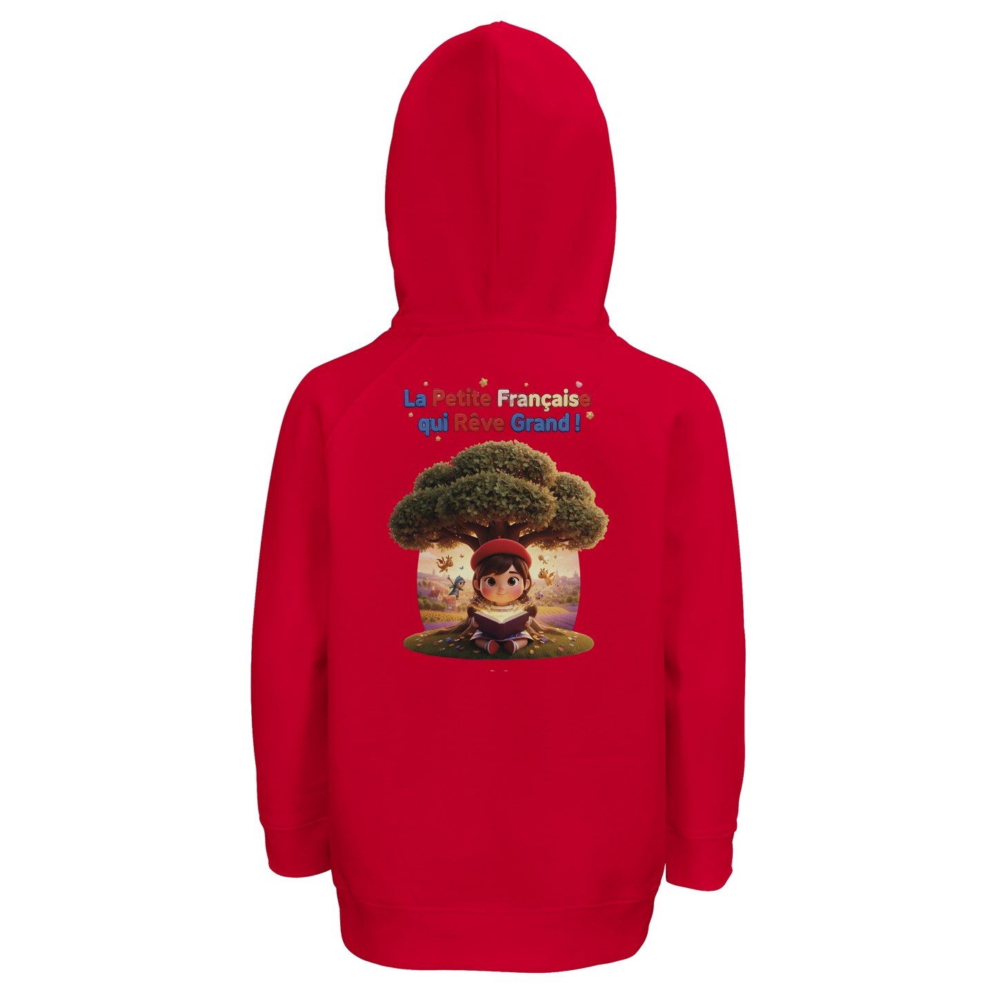 Mädchen-Hoodie französischer Stil „la petite française qui rêve grand“ bio | SOL'S Stellar Kids 03576