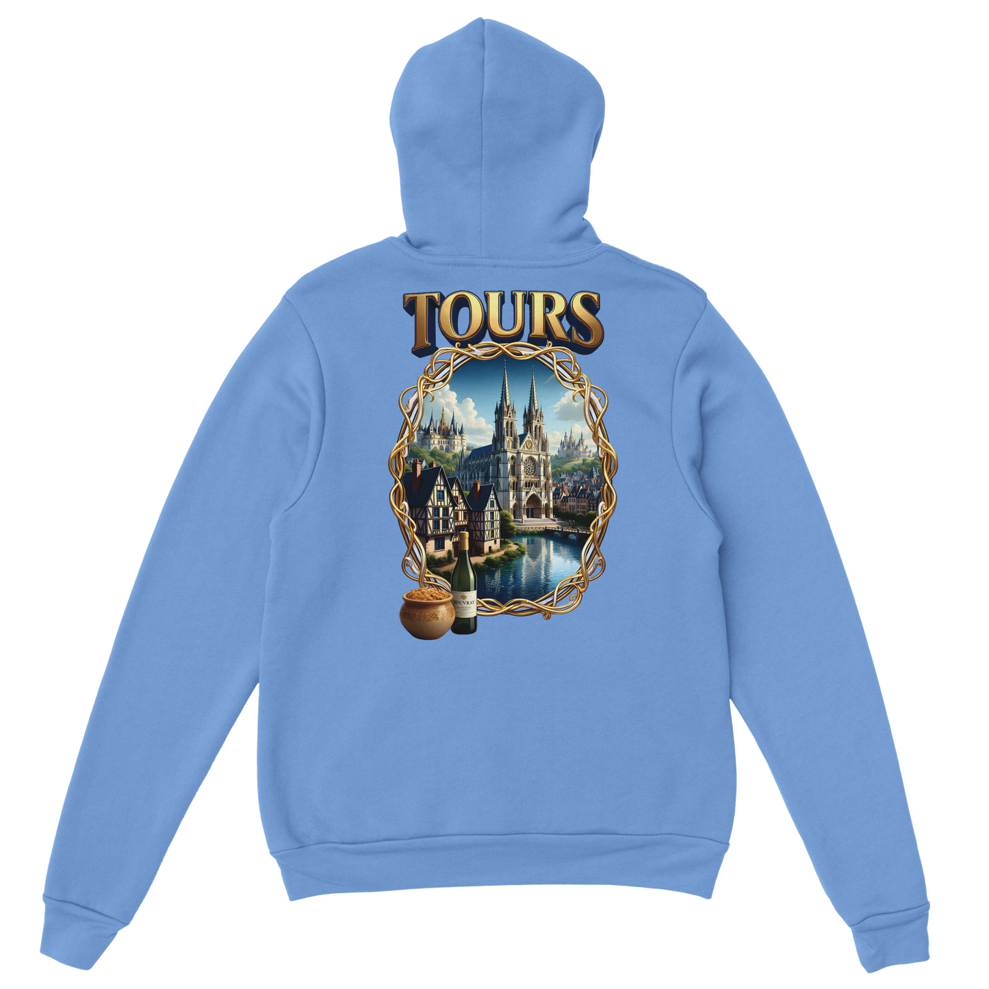Unisex Tours city of France classic hoodie | Gildan® 18500