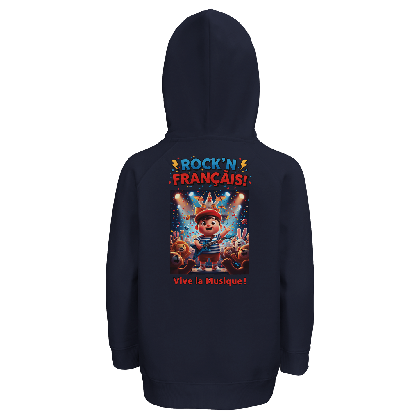 Hoodie für Jungen "rock'n français" bio | SOL'S Stellar Kids 03576