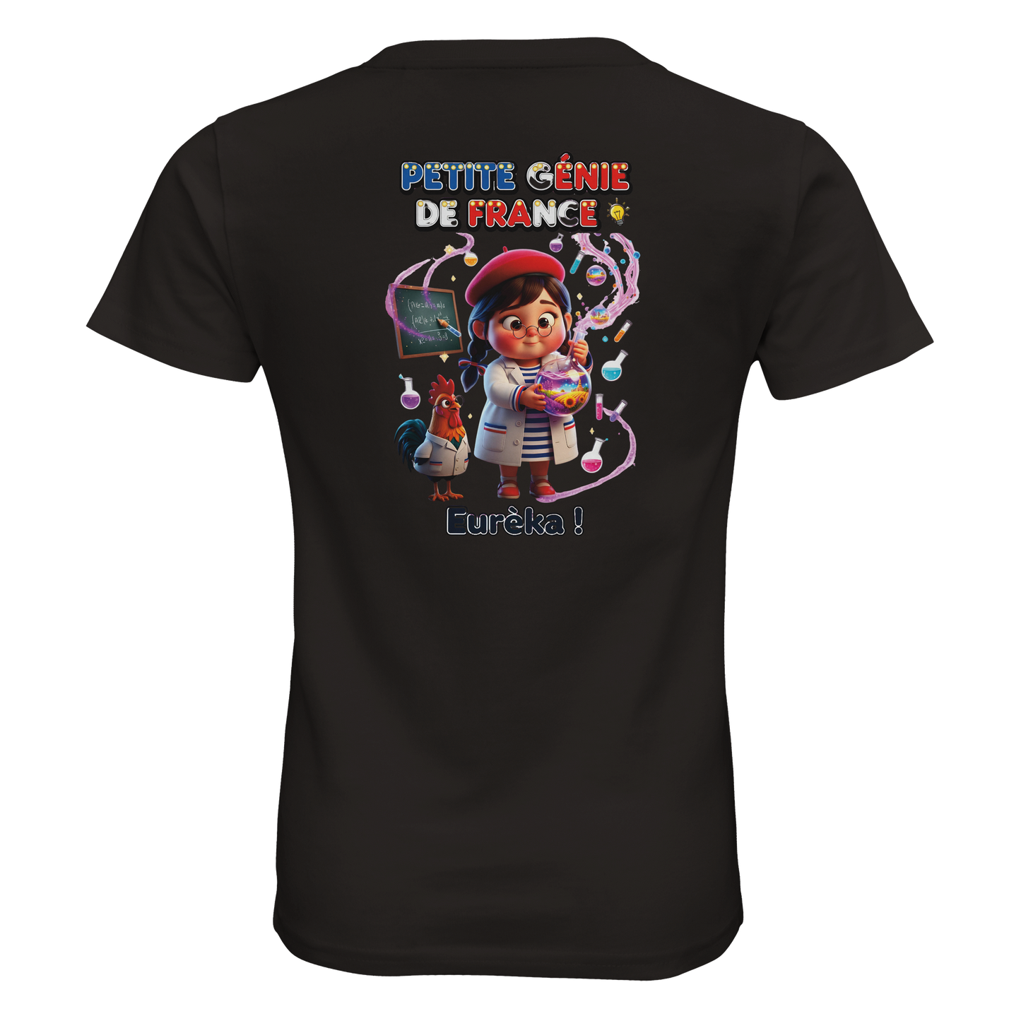 T-Shirt Mädchen „Kleines Genie aus Frankreich“ Bio | SOL'S Pioneer Kids 03578