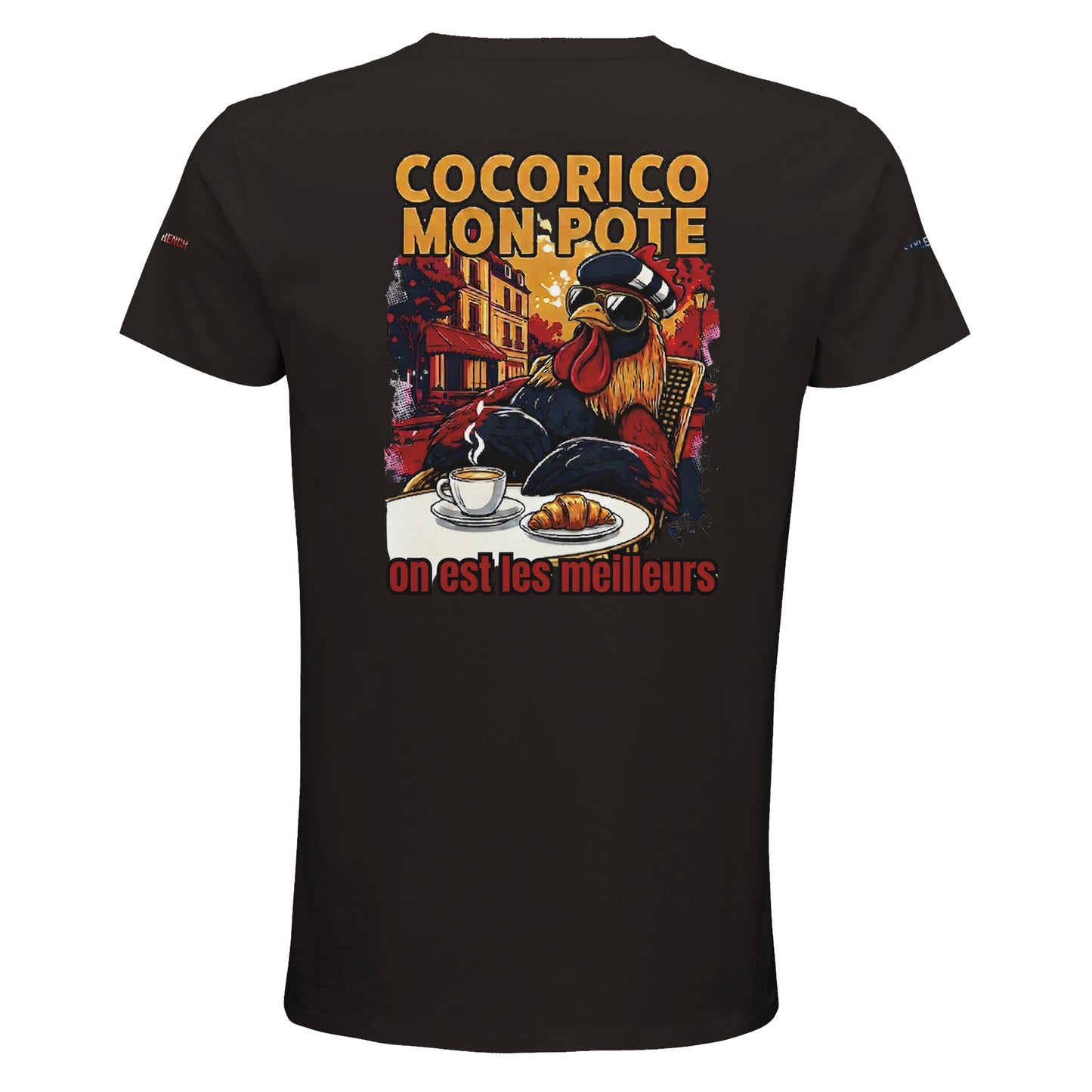 T-Shirt Cocorico Wir sind die Besten  Herren French Style  Bio Fitted | SOL'S Pioneer Men 03565
