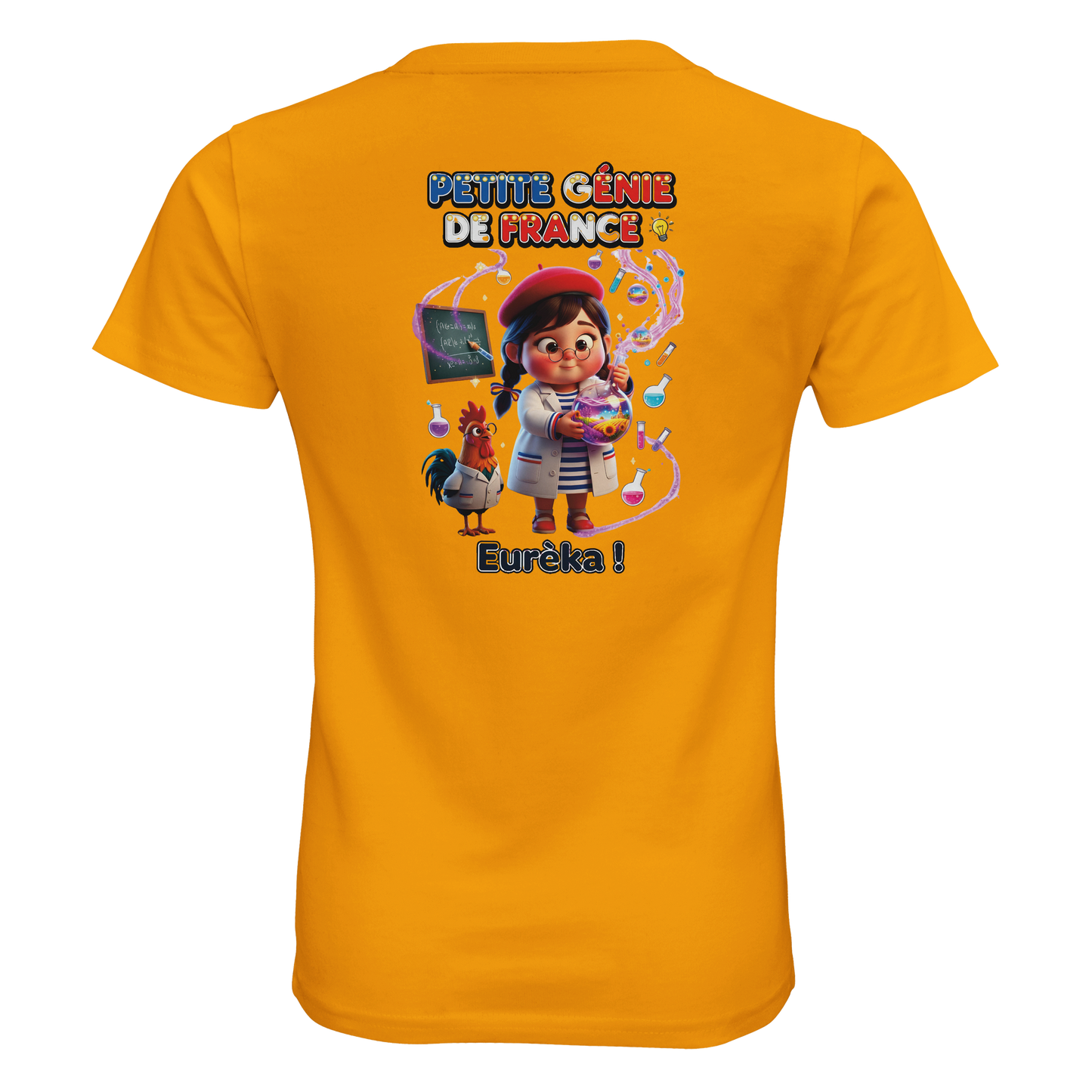 T-Shirt Mädchen „Kleines Genie aus Frankreich“ Bio | SOL'S Pioneer Kids 03578