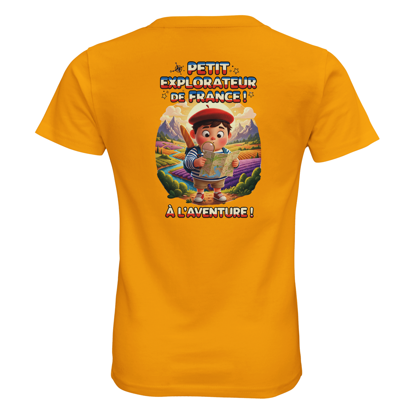 Organic fitted "Little Explorer" boy's T-shirt | SOL'S Pioneer Kids 03578