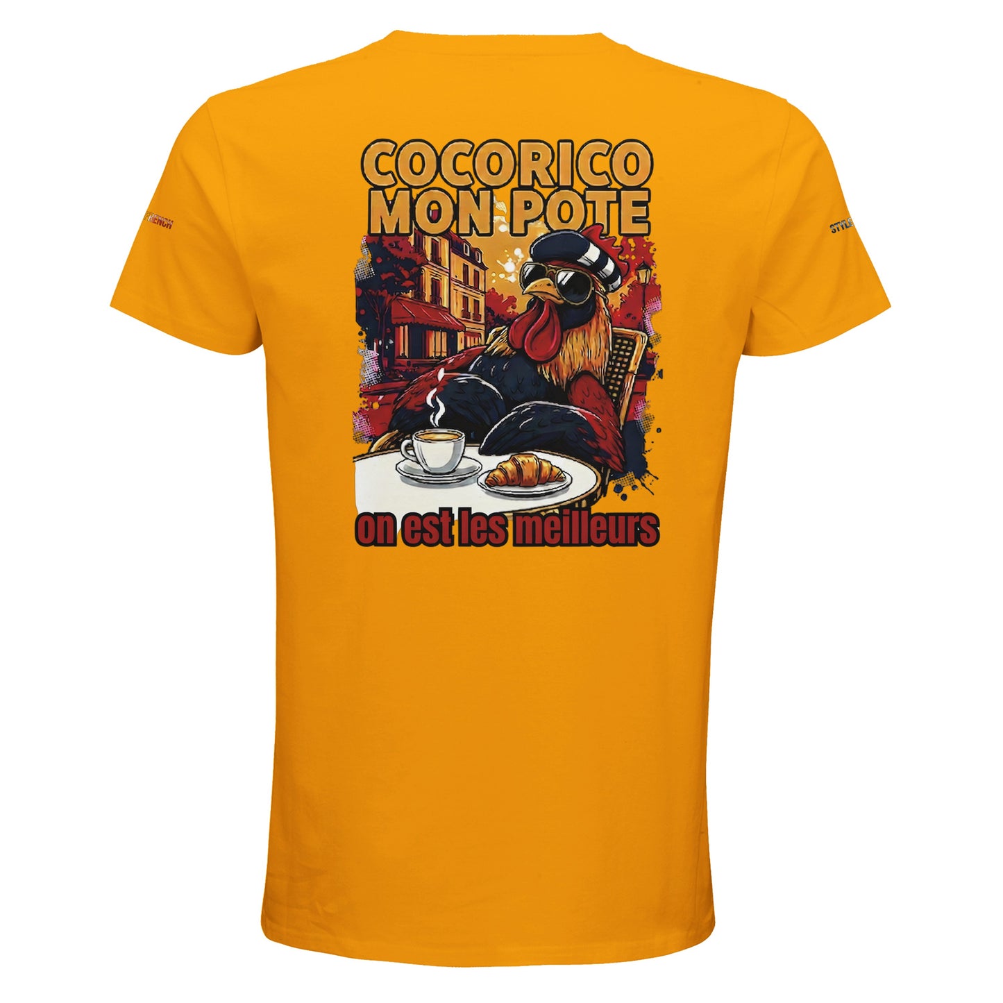 T-Shirt Cocorico Wir sind die Besten  Herren French Style  Bio Fitted | SOL'S Pioneer Men 03565