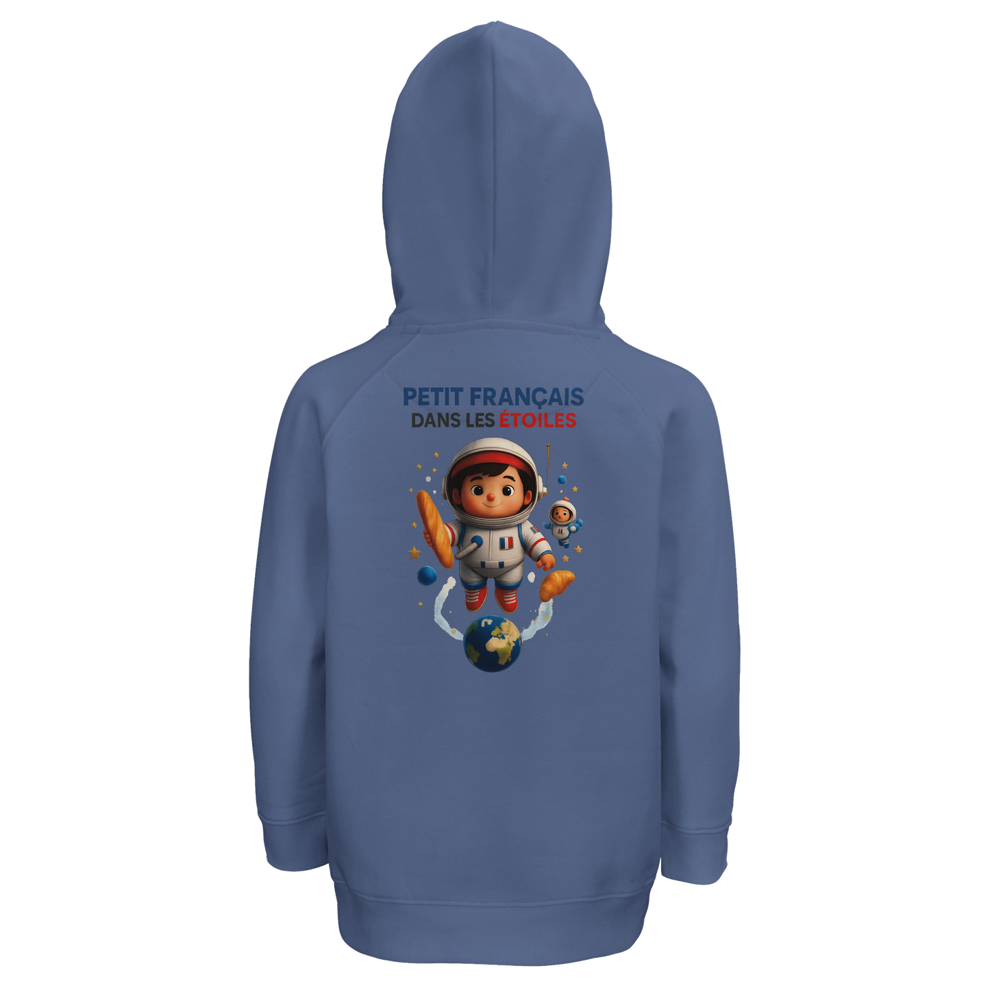 Kapuzenpullover Junge kleiner Franzose in den Sternen bio | SOL'S Stellar Kids 03576