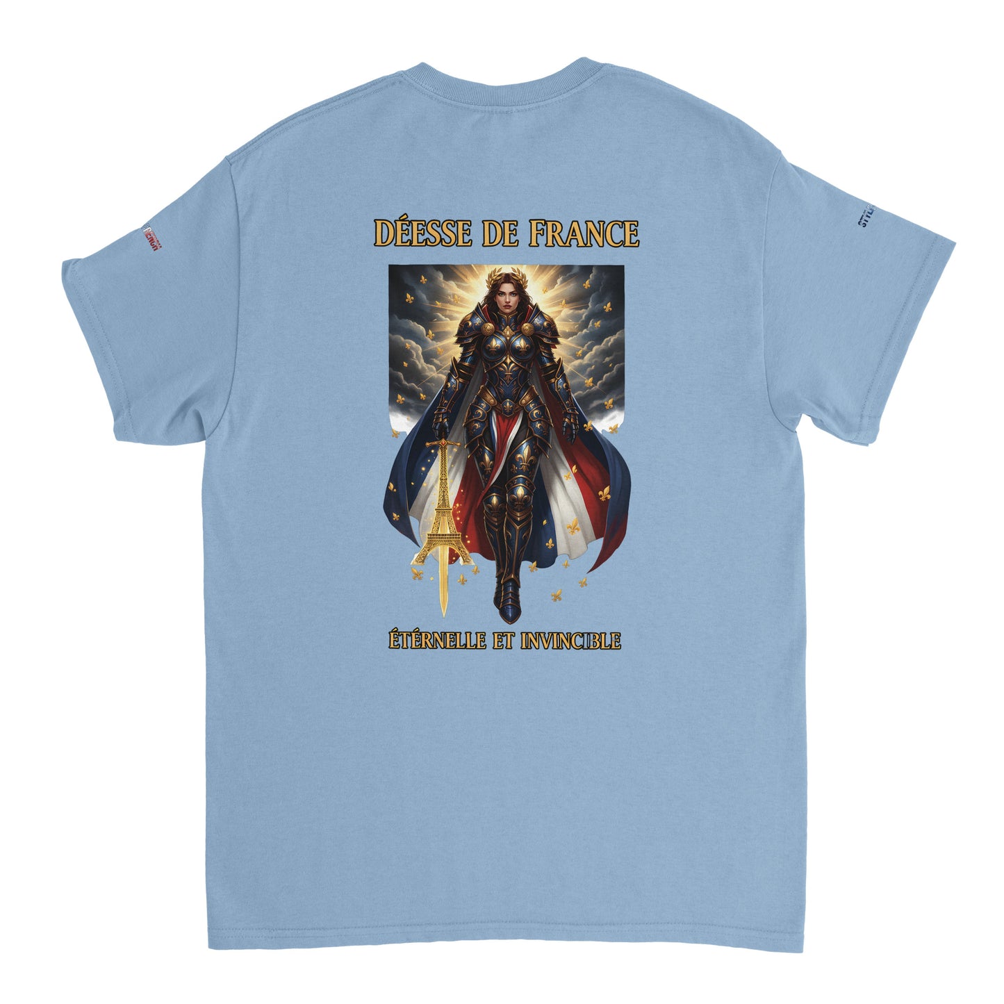 Women's Goddess of France Thick Crewneck T-Shirt | Gildan® 5000