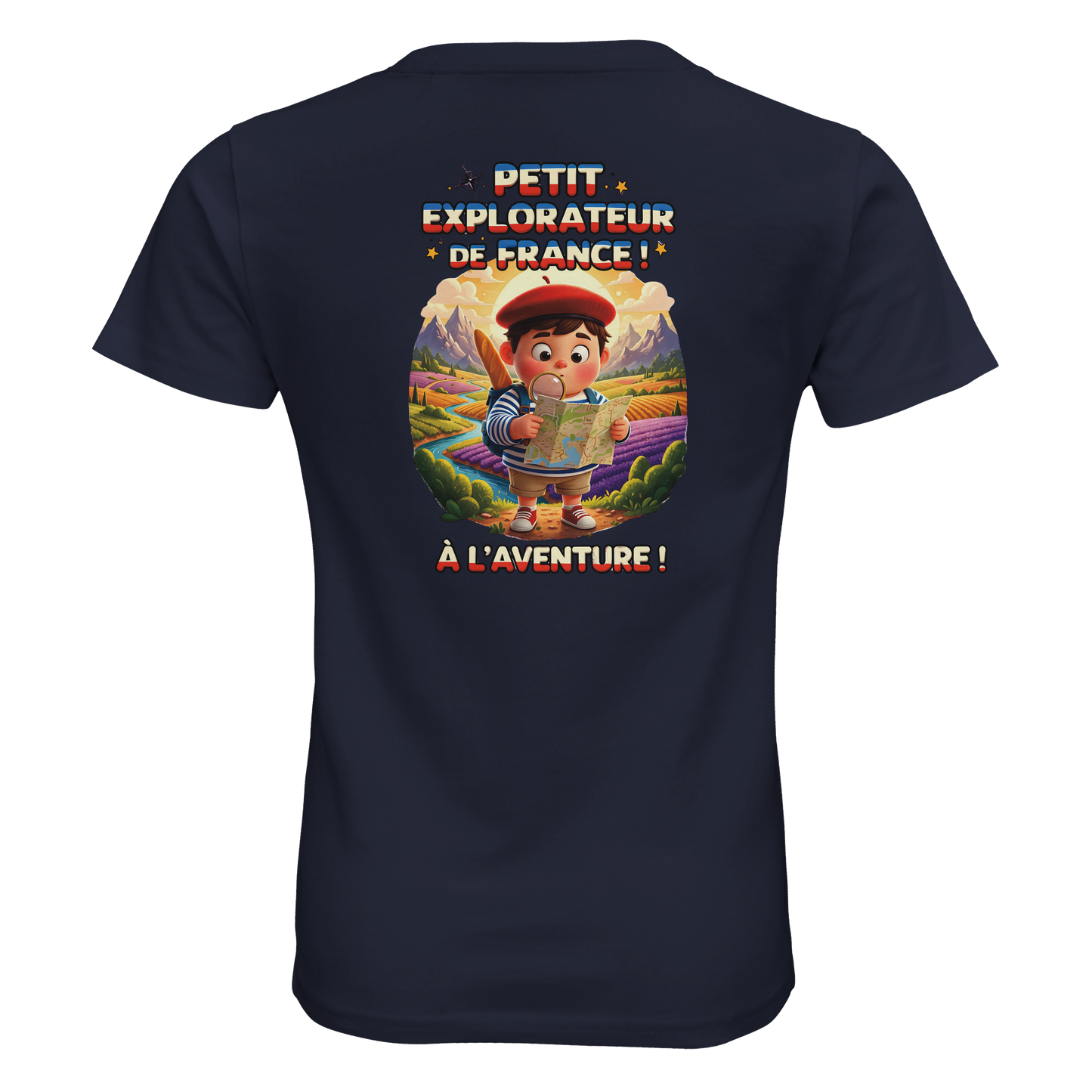 Organic fitted "Little Explorer" boy's T-shirt | SOL'S Pioneer Kids 03578