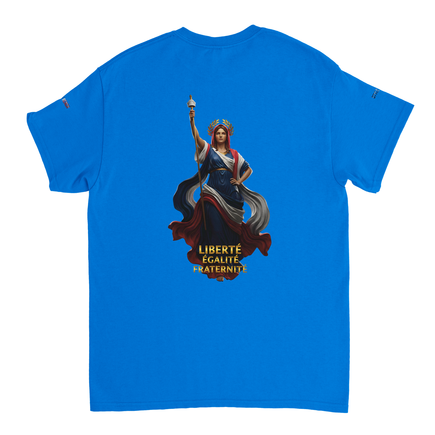 T-Shirt femme  France Patriote   - Coton Premium - Coupe Classique